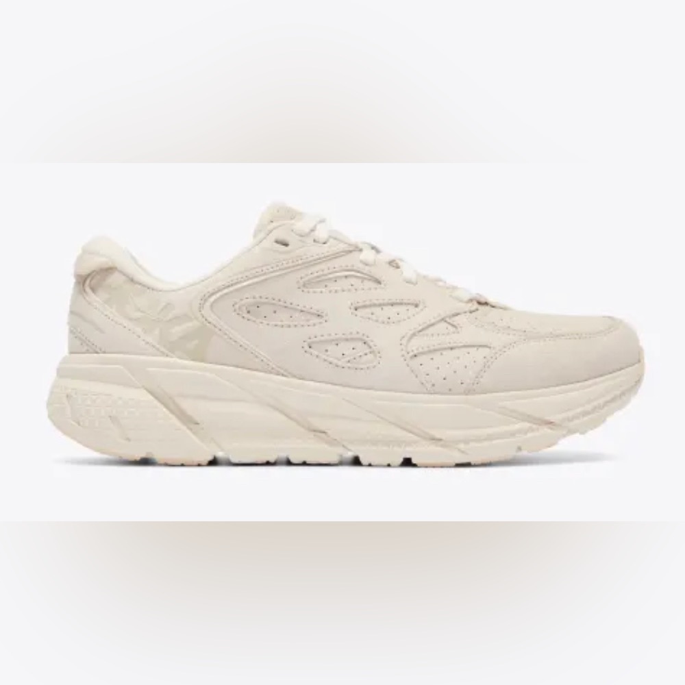 HOKA Clifton L Suede (Eggnog) Men’s 11
